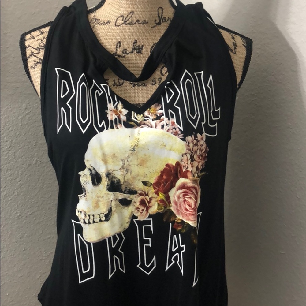 Rock 'n' roll black shirt